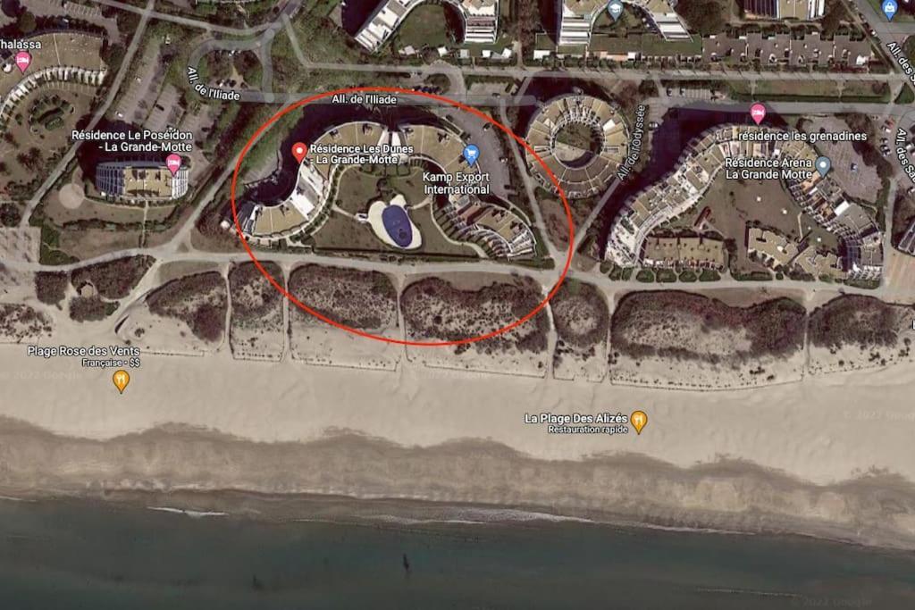 *Les Dunes, 50 M Des Plages, Clim, Netflix,4 Pers* La Grande Motte Ngoại thất bức ảnh